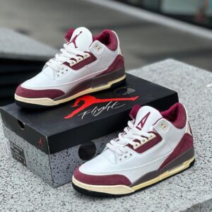 Nike Jordan Retro 3 - A Ma Maniere Burgundy Crush