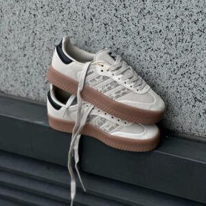 Adidas Sambae - Leopard Off White